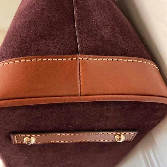Suede Burgundy and Brown Dooney and Bourke - Picture 7 of 10